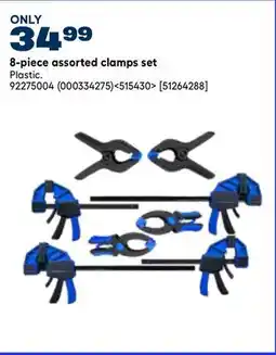 RONA VALU+ 8-piece assorted clamps set offer