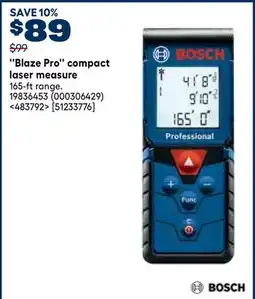 RONA Bosch Blaze Pro compact laser measure offer