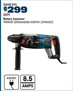 RONA Bosch Rotary hammer offer