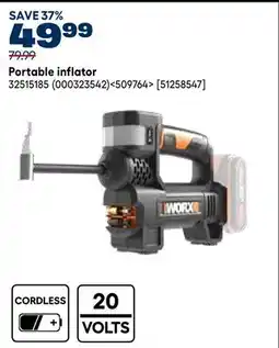 RONA WORX Portable inflator offer