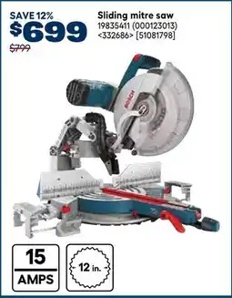 RONA Bosch Sliding mitre saw offer