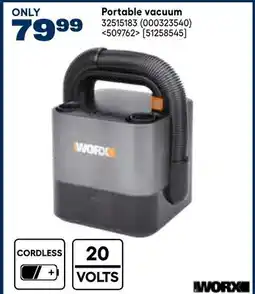 RONA Worx Portable vacuum offer