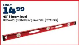 RONA CRAFTSMAN 48 I-beam level offer