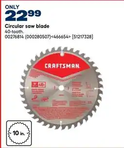 RONA CRAFTSMAN Circular saw blade offer