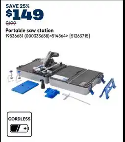 RONA Dremel Portable saw station offer