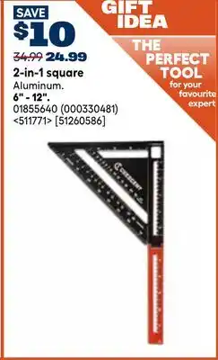 RONA Crescent 2-in-1 square offer