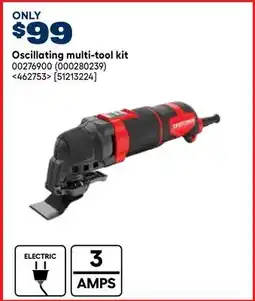 RONA CRAFTSMAN Oscillating multi-tool kit offer