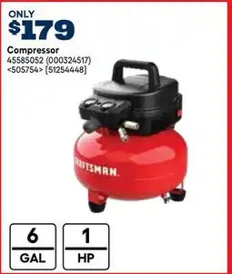 RONA CRAFTSMAN Compressor offer