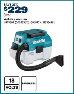 RONA Makita Wet/dry vacuum offer