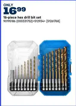 RONA VALU+ 16-piece hex drill bit set offer