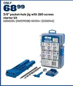 RONA Kreg 3/8 pocket-hole jig with 260-screws starter kit offer
