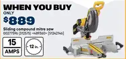 RONA Dewalt Sliding compound mitre saw offer