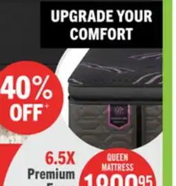 The Brick Beautyrest Black Signature Magenta Euro Pillowtop Queen Mattress offer