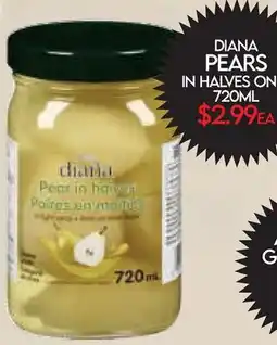 Fiesta Farms DIANA PEARS IN HALVES ON offer