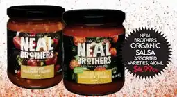 Fiesta Farms NEAL BROTHERS ORGANIC SALSAS offer