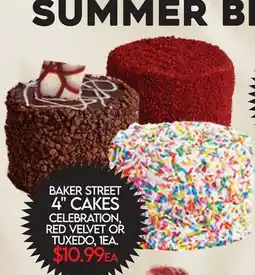 Fiesta Farms BAKER STREET 4 CAKES offer