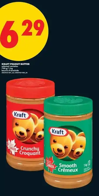 No Frills Kraft peanut butter offer
