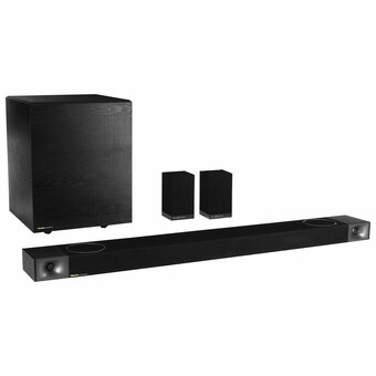 Best Buy Klipsch Cinema 1200 1200-Watt 5.1.4 Channel Sound Bar with Wireless Subwoofer offer