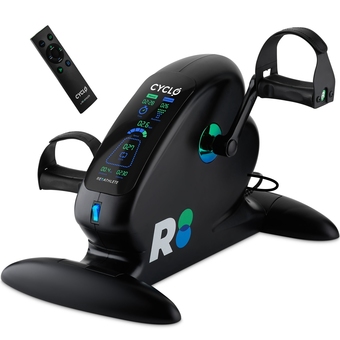 Best Buy REATHLETE CYCLO: Under-Desk Bike / Pedal Exerciser | Desk Bike for Leg and Arm Exercises | Pedal Exerciser for Cardio Trainin offer