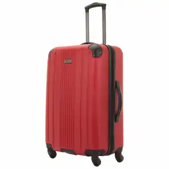 Best Buy Kenneth Cole Reaction Gramercy 24" Hard Side 4-Wheeled Luggage - Red offer