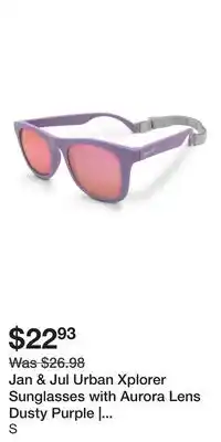 Well Jan & Jul Urban Xplorer Sunglasses with Aurora Lens Dusty Purple | Small offer