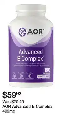 Well AOR Advanced B Complex 499mg offer