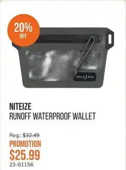 Sail RunOFF Waterproof Wallet offer