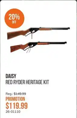 Sail Red Ryder Heritage Kit offer