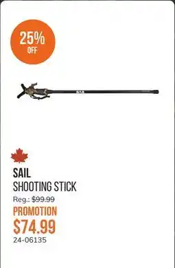 Sail Shooting Stick offer