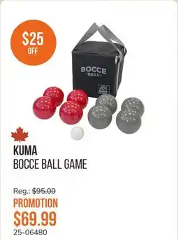 Sail Bocce Ball Game offer