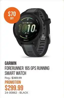 Sail Forerunner 165 GPS Running Smart Watch offer