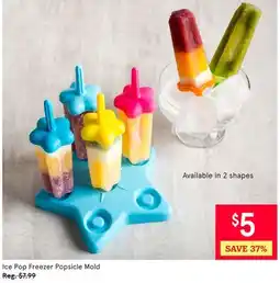 Kitchen Stuff Plus Ice Pop Freezer Popsicle Mold offer