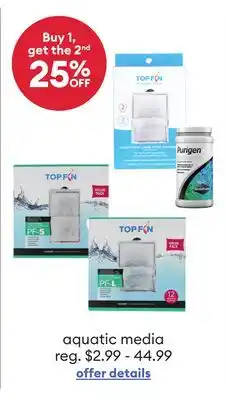 Petsmart aquatic media offer