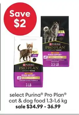 Petsmart Purina Pro Plan cat & dog food offer