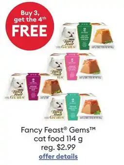 Petsmart Fancy Feast Gems cat food offer