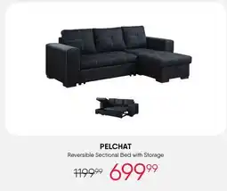 Meubles RD Pelchat - Reversible Sectional Bed with Storage offer