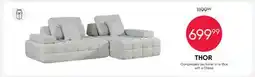 Meubles RD Thor - Rolled and Compressed Sectional-in-a-Box with Right-Facing Chaise offer