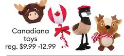 Petsmart Canadiana toys offer