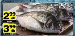 Supermarché PA DORADES FRAÎCHES | Fresh Porgies offer