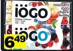 Supermarché PA YOGOURTS IÖGO | Yogurts offer
