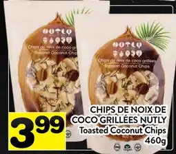 Supermarché PA CHIPS DE NOIX DE COCO GRILLÉES NUTLY | Toasted Coconut Chips offer