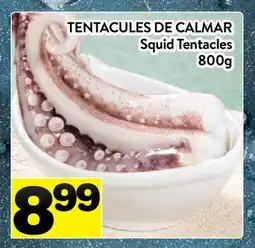 Supermarché PA TENTACULES DE CALMAR offer