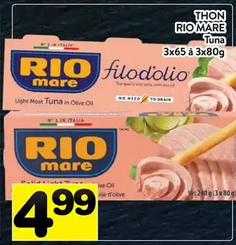 Supermarché PA THON RIO MARE | Tuna offer