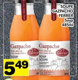 Supermarché PA SOUPE GAZPACHO FERRER | Soup offer