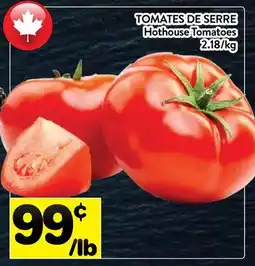 Supermarché PA TOMATES DE SERRE | Hothouse Tomatoes offer