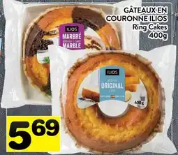 Supermarché PA GÂTEAUX EN COURONNE ILIOS | Ring Cakes offer
