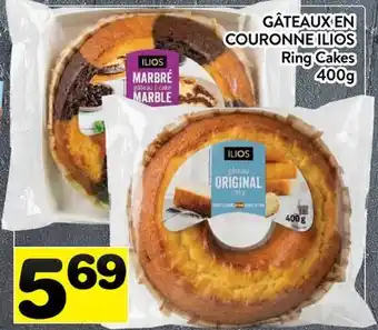 Supermarché PA GÂTEAUX EN COURONNE ILIOS | Ring Cakes offer