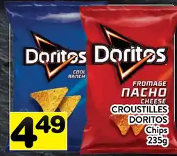 Supermarché PA CROUSTILLES DORITOS | DORITOS CHIPS offer