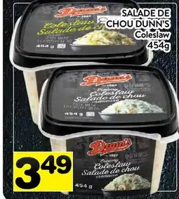 Supermarché PA SALADE DE CHOU DUNN'S | COLESLAW offer