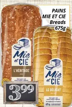 Supermarché PA PAINS MIE ET CIE/Breads offer